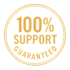 Satisfaction guarantee badge
