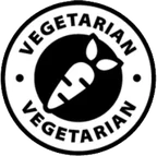 Vegetarian friendly badge